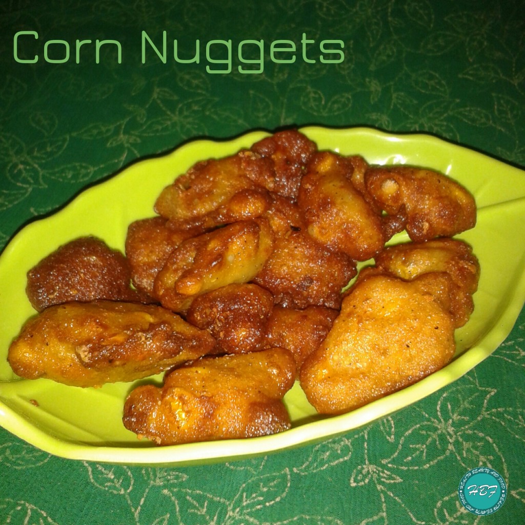 corn nuggets snack
